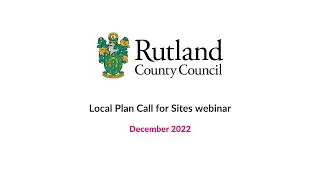 Call for Sites webinar December 2022