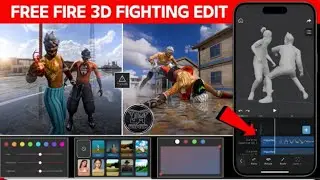 Free Fire 3D Animation edit video 🤯#freefirelongvideo