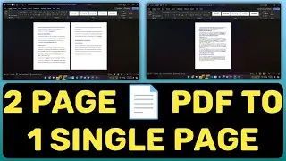 ⚠️ How To Adjust 2 Page 📄 in 1 Page in Ms Word #aktsr #msoffice #msword #tools