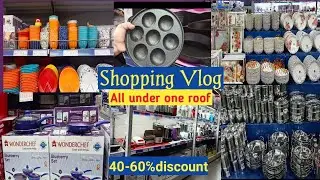 Shopping Vlog in Tamil |All home essentials in one shop|Kitchen items, home appliances|Nisha Channel