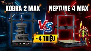 ✅ Review thực tế máy in 3D ANYCUBIC KOBRA 2 MAX - khổ siêu lớn, máy cũ chỉ còn hơn 4 triệu có gì?