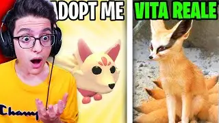 REAGIAMO AI VIDEO VIRALI SU ROBLOX ADOPT ME NELLA VITA REALE!!!