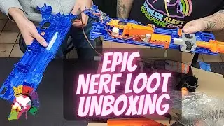 Nerf LOOT unboxing ~ Finding hidden treasures and old-school mods!!!