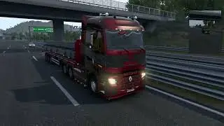 Delivering Metal Beams | Tirana to Ajaccio (1200km) | Euro Truck Simulator 2 #3