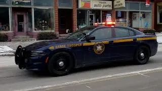 new york state police responding code 2 Richfield springs,NY 3-8-21 #police #troopers #NYSP