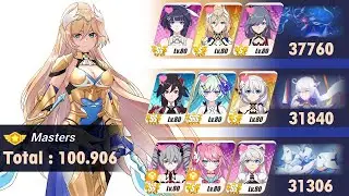 Honkai Impact - Memorial Arena (Master) W24 - Tonatiuh [37760]* HV [31840]* Heimdall [31306]