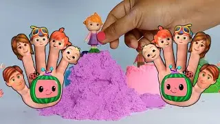 Coco Family Finger Rhymes | Cocomelon Nursery Rhymes & Kids Songs - Satisfying Videos for kids #1