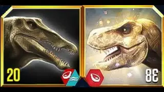 REBIRTH SPINOSAURUS VS REXY - Jurassic World The Game (EP-1032)