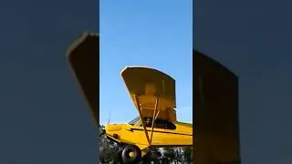 STOL Carbon Cub ǀ Takeoff & SMOKE!