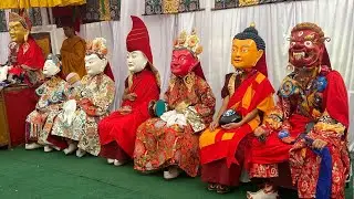 Guru Tshengye || Eight Manifestation Of Guru Rinpoche || Mask Dance || Nagyur ShedrupDojoling
