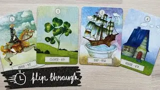 Dreaming Way Lenormand Flip Through