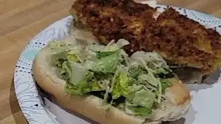 Let's make dinner! Chicken Caesar subs! #dinnerideas #recipe #cooking #momlife 