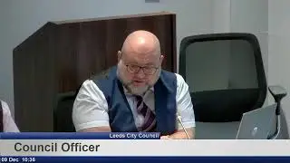 Leeds City Council - Scrutiny Board infrastructure, Investment & Inclusive Growth- 9th December 2025