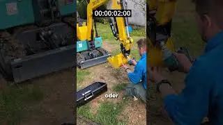 Schnellwechsler f&uuml;r den China Mini-Bagger #ChinaMinibagger