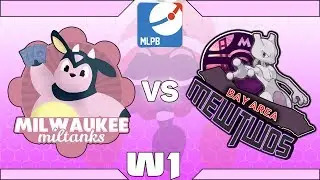 MLPB S4 WEEK 1: Milwaukee Miltanks VS The Bay Area Mewtwos!