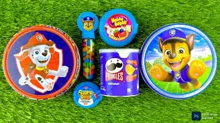Funny Paw Patrol and M&M'sBoxes Video | Satisfying Candy ASMR |