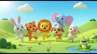 &ldquo;Little Animal Friends 🌈🐰🐯 | Cartoon Learning Video for Toddlers&rdquo;