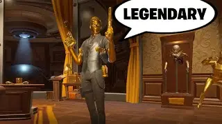 Fortnite Midas' New Style Challenge: Deliver Legendary Weapons to Ghost or Shadow Dropboxes