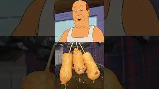 Boomhauer's Dang Ol' Delicious Deep Fried Bananas!🍌🍫&nbsp;#kingofthehill&nbsp;#deepfried&nbsp;#chocolatebar