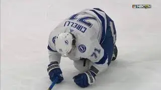 Anders Lee and Anthony Cirelli Had a Huge Collision In Game 6, NHL Playoffs 2020
