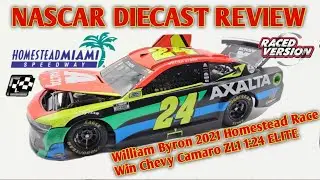 Обзор масштабных моделей NASCAR, эпизод 896 | Победа Уильяма Байрона в гонке в Хоумстеде 2021 год...