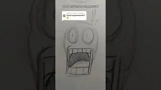 How to Draw Facial Expressions #art #drawing