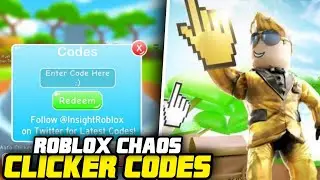 ROBLOX CHAOS CLICKER CODES AUGUST 2022 [FREE PETS, GEMS & MORE!