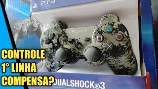 COMPREI um CONTROLE primeira linha para o PS3