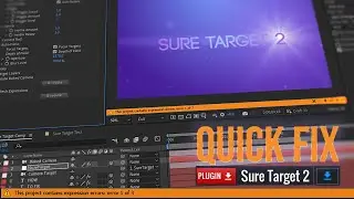 How To Fix Sure Target 2 Plugin in After Effects