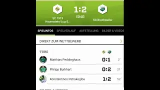 SC Hauenstein A-Jugend - Bruchweiler Aktive 1:2 22.07.2024