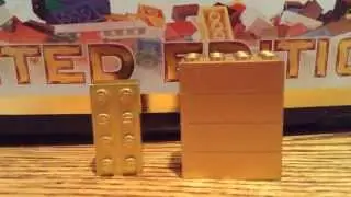 The Rare LEGO 2x4 Gold  Brick
