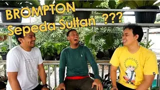 BROMPTON masuk Cafe? Sepeda Sultan mah bebas... katanya?