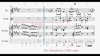 hype boy (xooos/fyeqoodgurl ver) short instrumental w tabs