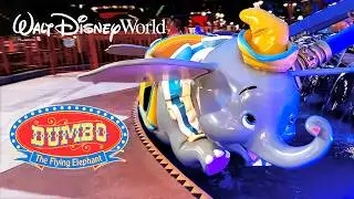 Dumbo The Flying Elephant 2025 - Magic Kingdom | Walt Disney World Full Ride 4K POV