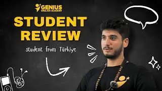 Turkish Student Shares His Experience at Genius English Academy | Student Review
