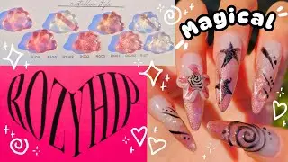 ₊‧꒰🌈 The Rozyhip Rose Collection from Sweetie Nail Supply (Unboxing + Testing) 💐꒱‧₊
