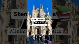These STEM courses have minimal mathematics! #eurodreams #studyinitaly #studyabroad #italy #stem