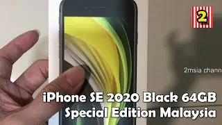 iPhone SE 2020 Black 64GB Special Edition Malaysia Low Cost Entry iOS 14