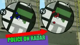 mod de radar  police para gta san andreas android