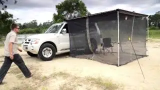 Tough Toys - LED Awning Mozzie / Mosquito Net 2.5x3m