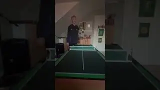 Table tennis but it gets weirder #tabletennis #pingpong #skills #skill