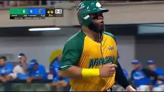 JUEGO 4 FINAL 2025 LMBP  - Samanes de Aragua 8  - Delfines de La Guaira 7  - RESUMEN
