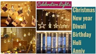 Celebration Lights || Festival Lights || Decor Lights || Christmas Lights || New Year Lights