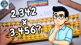 2.342 x 3.456 no Soroban! 😲 Conta Gigante (D&uacute;vida de Inscrito!)