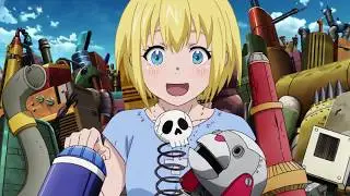Cute nun pressing buttons - Fire Force