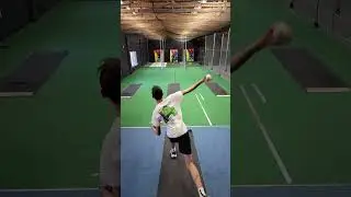 What Do You See?? 13u Pitcher Curve Ball Pitch Slow Motion