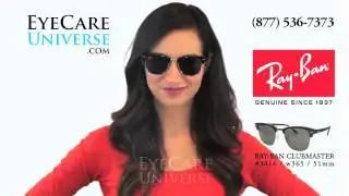 Ray Ban Clubmaster Sunglasses RB3016 w0365 51mm quick view