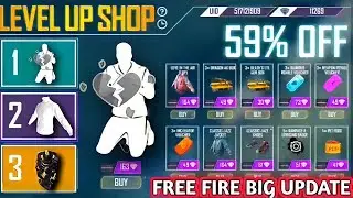 Free Fire New Event | Level Up Shop Event | Elite Pass Discount Event | Next Topup Event Free Fire |