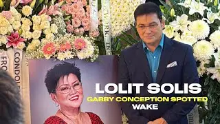 GABBY CONCEPTION DUMALAW NA SA BUROL NI LOLIT SOLIS