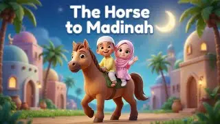 Horse to Madinah | Tik Tik Tik | Islamic Kids Song | Learn Bismillah